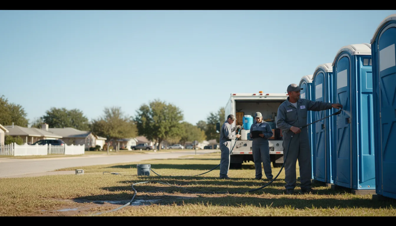 Long-Term Portable Toilet Rental in Hinesville, GA near me